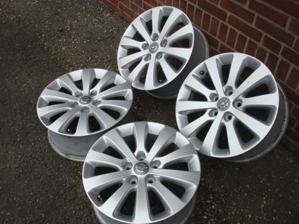 Grote foto 17 inch opel opc velgen steek 5x115 auto onderdelen banden en velgen