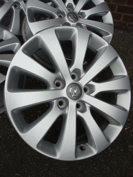 Grote foto 17 inch opel opc velgen steek 5x115 auto onderdelen banden en velgen