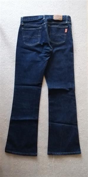 Grote foto darkwash bootcut jeans van big star w29 kleding dames broeken en pantalons