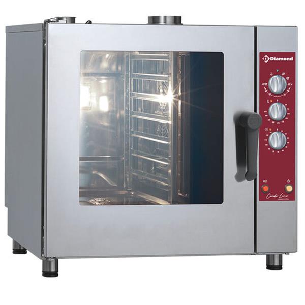 Grote foto gas oven stoom convectie 7x gn 1 1 diamond dgv 711 p diversen overige diversen