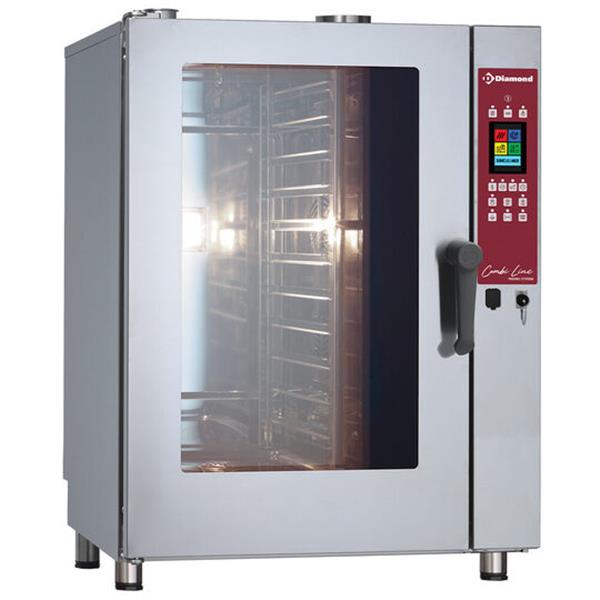 Grote foto touch screen gas oven stoom convectie 11x gn 1 1 auto cleaning diamond dgv 1111 pts diversen overige diversen