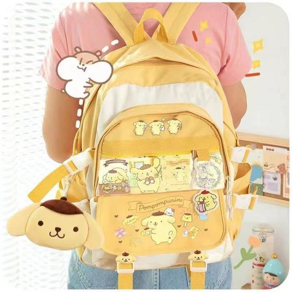 Grote foto cartoon anime backpack for girls waterproof laptop school bag computers en software overige computers en software