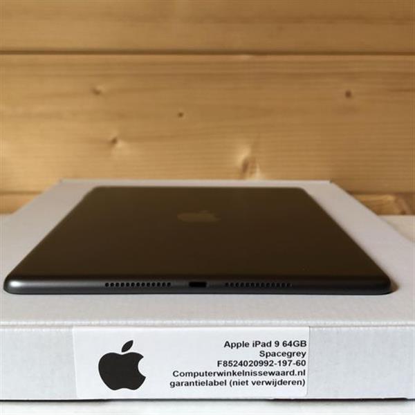 Grote foto apple ipad 9 space gray 64gb 10.2 wifi 4g garantie telecommunicatie ipad