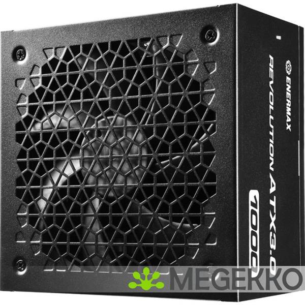 Grote foto enermax revolution power supply unit 1000 w 24 pin atx zwart computers en software overige