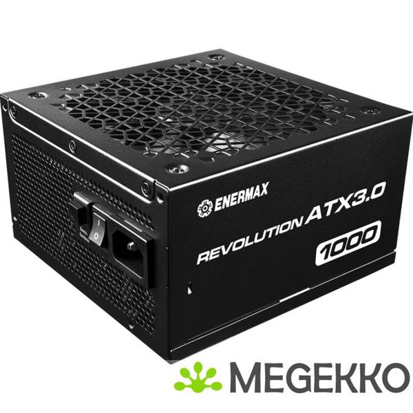 Grote foto enermax revolution power supply unit 1000 w 24 pin atx zwart computers en software overige