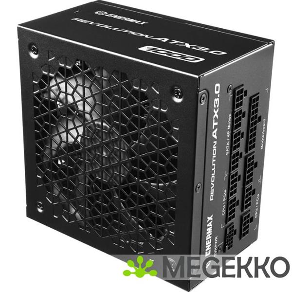 Grote foto enermax revolution power supply unit 1000 w 24 pin atx zwart computers en software overige