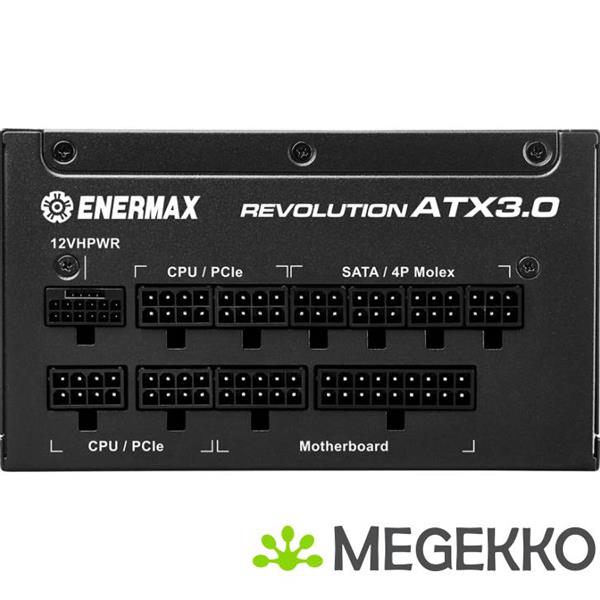 Grote foto enermax revolution power supply unit 1000 w 24 pin atx zwart computers en software overige