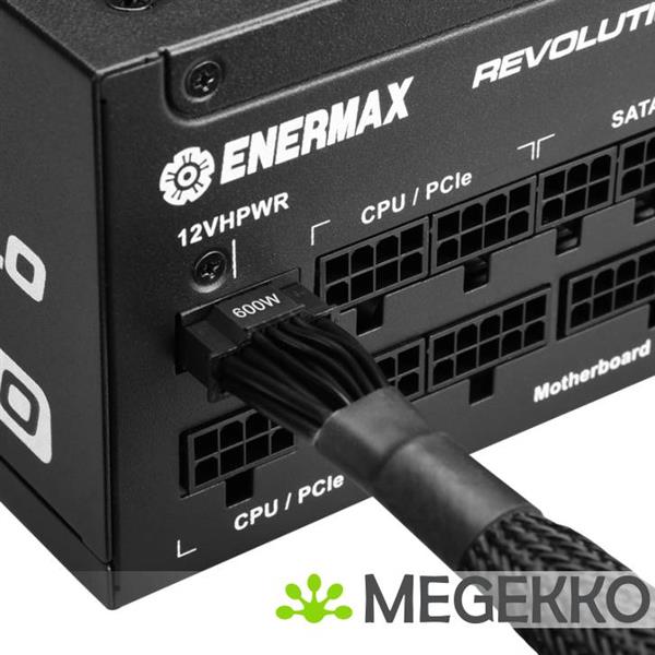 Grote foto enermax revolution power supply unit 1000 w 24 pin atx zwart computers en software overige