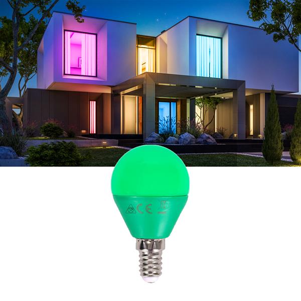 Grote foto kogellamp e14 groen kleine fitting led lamp 4w 30w gloeilamp 230v huis en inrichting overige