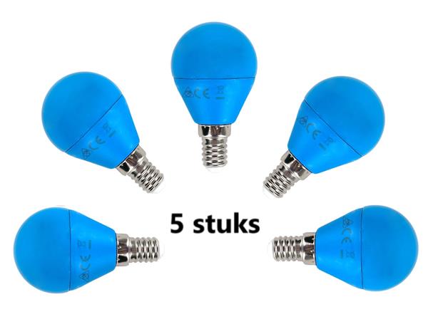 Grote foto g45 kogellamp 5 stuks e14 led lamp 4w 30w gloeilamp blauw licht huis en inrichting overige