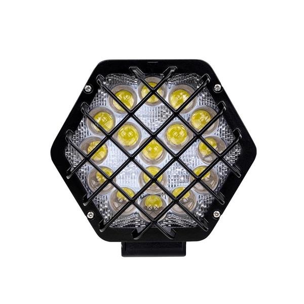 Grote foto verstraler led 48w werklicht hex 2300 lumen 12v 24v dc daglichtwit 6500k ip67 auto onderdelen overige auto onderdelen