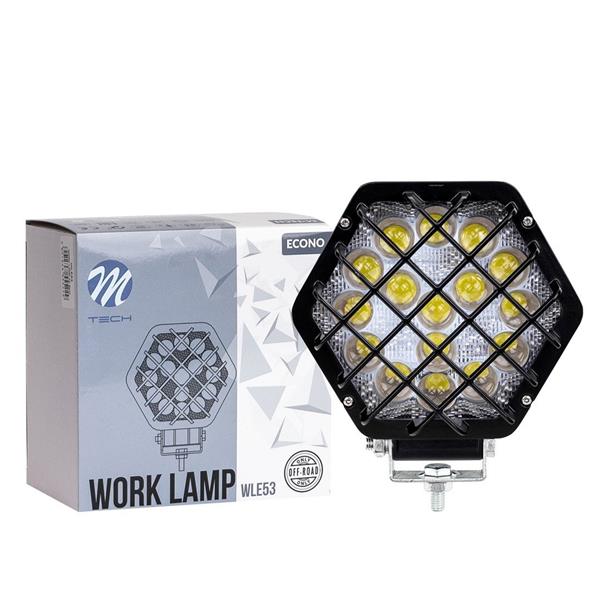 Grote foto verstraler led 48w werklicht hex 2300 lumen 12v 24v dc daglichtwit 6500k ip67 auto onderdelen overige auto onderdelen