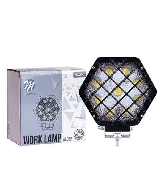 Grote foto verstraler led 27w werklicht hex 1600 lumen 12v 24v dc daglichtwit 6500k ip67 auto onderdelen overige auto onderdelen