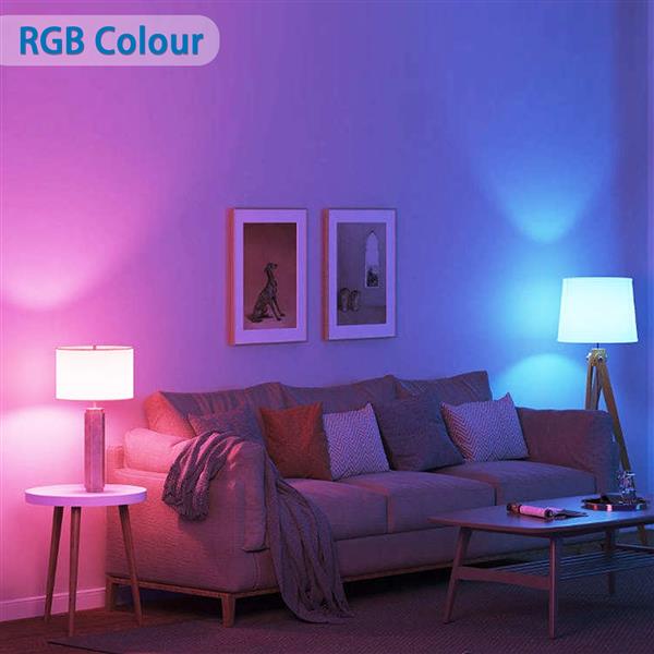 Grote foto gu10 spot wifi rgb cct 2700k 6500k par16 warmwit daglichtwit rgb led 5w 37w halogeenlamp 2 huis en inrichting overige