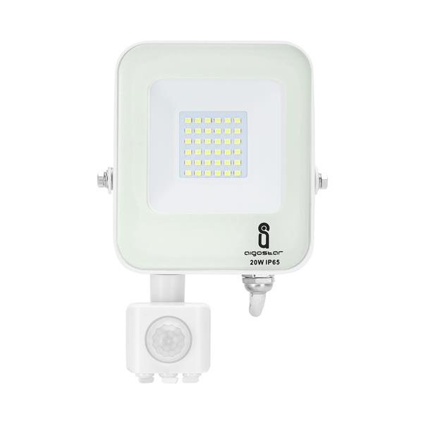 Grote foto buitenlamp wit led 20w 200w traditionele verlichting met ir bewegingssensor ip65 6500k 230v doe het zelf en verbouw gereedschappen en machines