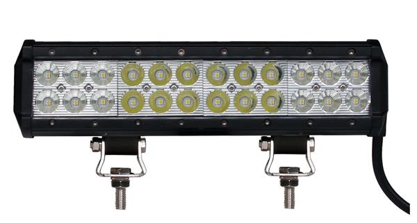 Grote foto led light bar 12 72w 24x3w osram schijnwerper 12v 24v combo offroad 6000k ip67 auto onderdelen overige auto onderdelen