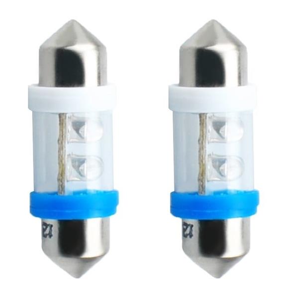 Grote foto c5w autolamp 2 stuks blauw led festoon 31mm sv8.5 0.49w 12v dc auto onderdelen overige auto onderdelen