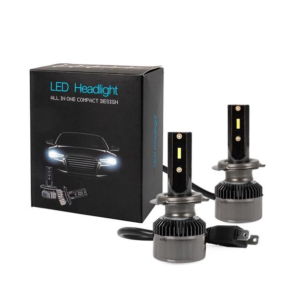 Grote foto h7 koplamp set daglichtwit 6500k 26 watt 6400 lm stuk 12v 24v dc actieve koeling auto onderdelen overige auto onderdelen