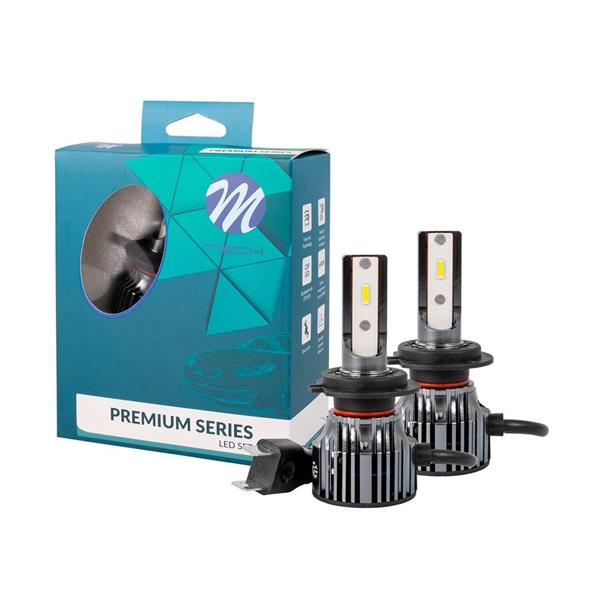 Grote foto h7 koplamp set daglichtwit 6500k 50 watt 5000 lm stuk 12v 24v dc actieve koeling auto onderdelen overige auto onderdelen