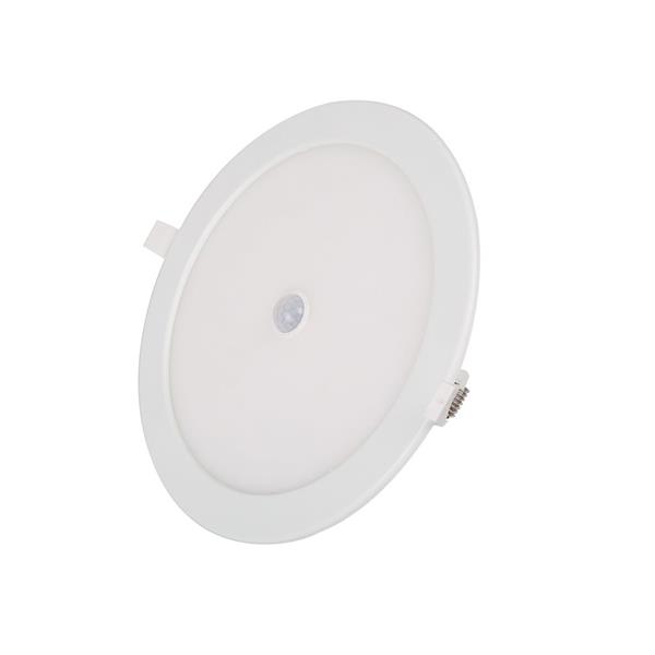 Grote foto downlight inbouwspot 17cm led 12w pir bewegingssensor daglichtwit 6000k 230v huis en inrichting overige