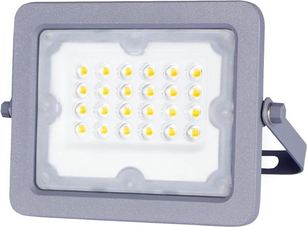 Grote foto buitenlamp grijs led bouwlamp 20w 180w schijnwerper daglichtwit 6500k 90 lichthoek waterdic doe het zelf en verbouw gereedschappen en machines