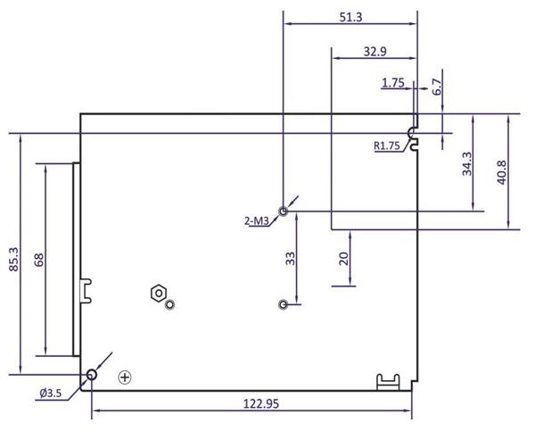 Grote foto led driver 12 volt dc 8.5a 100 watt ip20 binnenshuis huis en inrichting overige