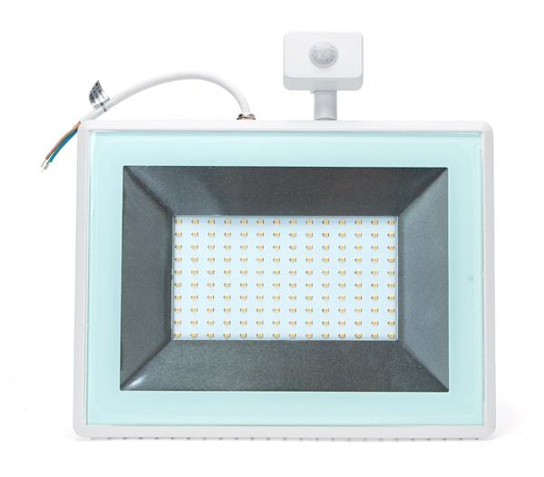 Grote foto buitenlamp wit led 100w 1000w halogeen schijnwerper ir sensor daglichtwit 6400k waterdicht i doe het zelf en verbouw gereedschappen en machines