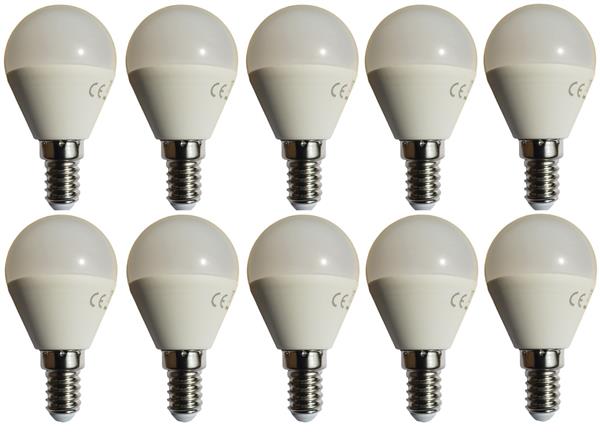 Grote foto g45 kogellamp 10 stuks e14 led lamp 4w 30 35w warmwit 3000k huis en inrichting overige