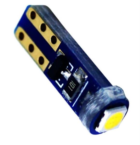 Grote foto auto ledlamp 2 stuks autoverlichting led t5 1 smd daglichtwit 6500k can bus 12v dc auto onderdelen overige auto onderdelen