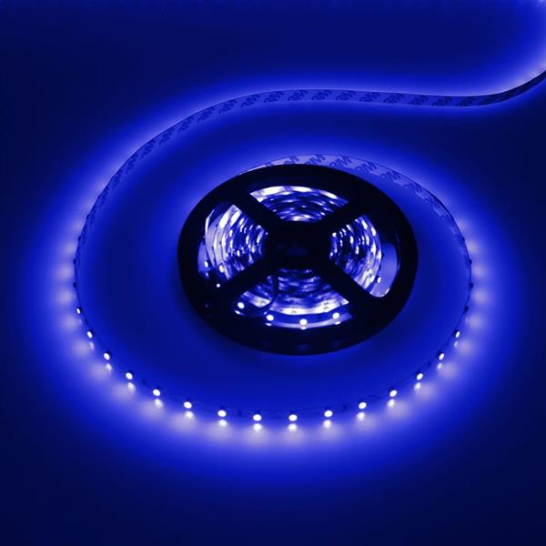 Grote foto ledstrip blauw 12v dc 4 8w 60 led m binnenshuis ip20 5 meter dimbaar huis en inrichting overige