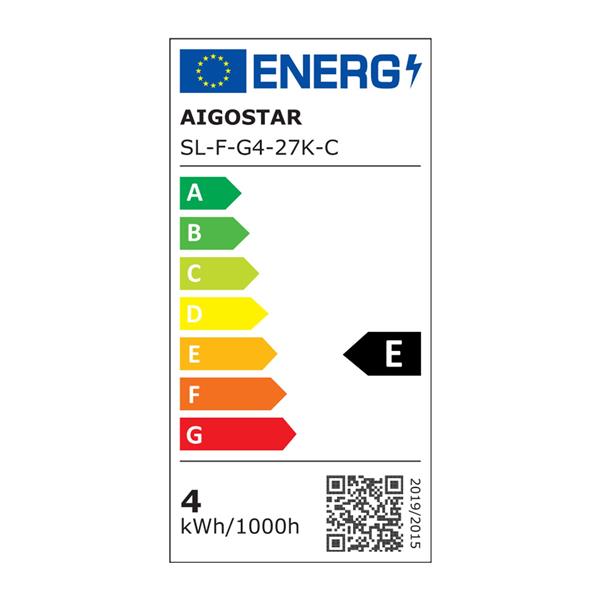 Grote foto kogellamp e14 2 stuks warmwit g45 led 4w 470lm 40w 2700k 230v huis en inrichting overige