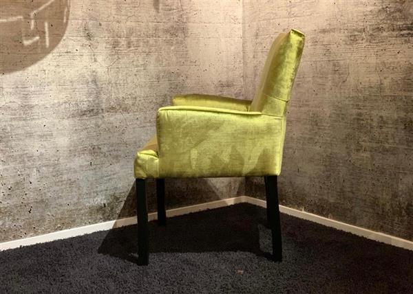 Grote foto luxe velvet stoel huis en inrichting stoelen