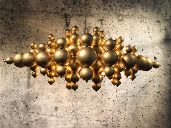 Grote foto lamp met bollen industrial dark light huis en inrichting woningdecoratie