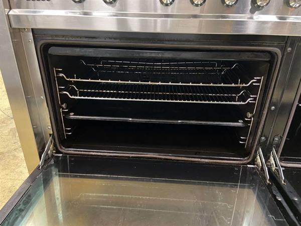 Grote foto rvs smeg 6 pits branders gasfornuis fornuis oven 120 cm hore diversen overige diversen