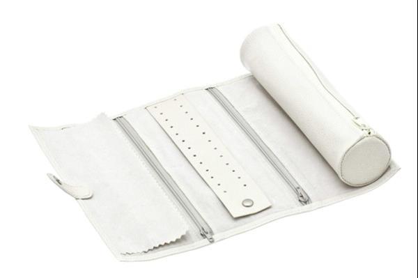 Grote foto euclide witte rol etui van davidts kleding dames sieraden