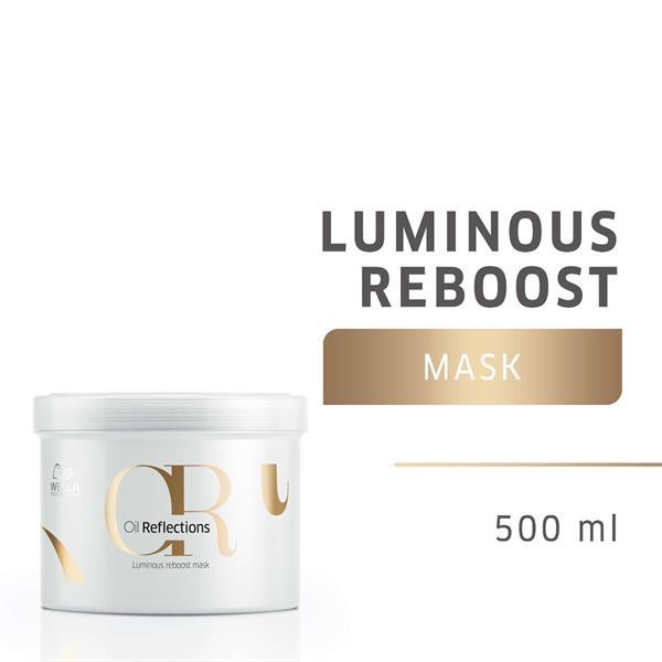 Grote foto oil reflections luminous reboost mask 500 ml kleding dames sieraden