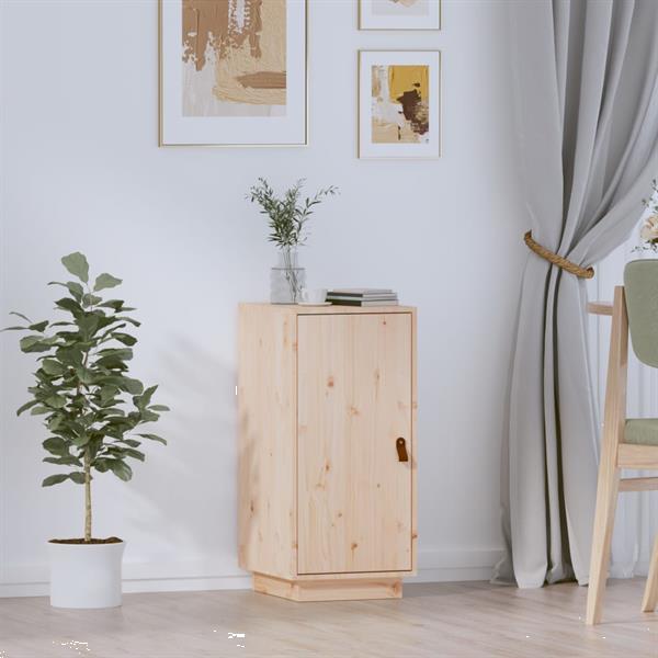 Grote foto vidaxl buffet 34x40x75 cm bois massif de pin huis en inrichting overige