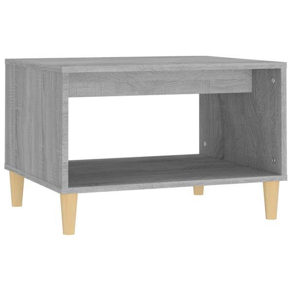 Grote foto vidaxl table basse sonoma gris 60x40x50 cm bois d ing nierie huis en inrichting eettafels