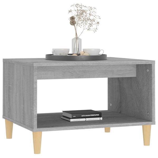 Grote foto vidaxl table basse sonoma gris 60x40x50 cm bois d ing nierie huis en inrichting eettafels