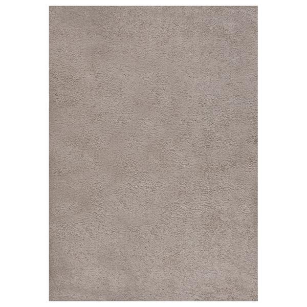 Grote foto vidaxl tapis shaggy poils longs beige 120x170 cm huis en inrichting vloerbedekking en kleden