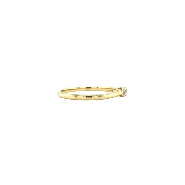 Grote foto gouden ring met diamant 14 krt kleding dames sieraden