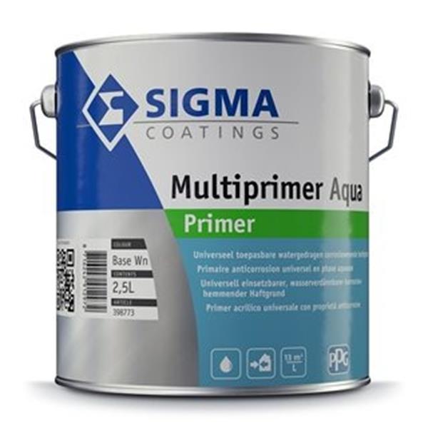 Grote foto sigma multiprimer aqua haftprimer aqua 2 5l doe het zelf en verbouw verven en sierpleisters