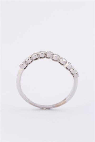 Grote foto 9 krt. slag ring met 10 briljanten bwg kleding dames sieraden