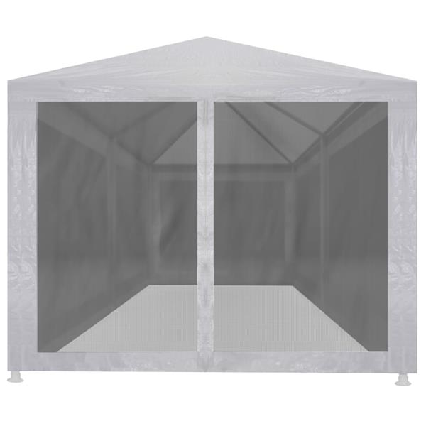 Grote foto vidaxl partytent met 6 mesh zijwanden 6x3 m tuin en terras overige tuin en terras