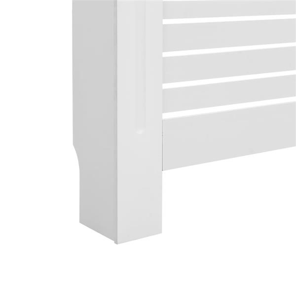 Grote foto vidaxl radiatorombouw 172x19x81 5 cm mdf wit doe het zelf en verbouw sanitair