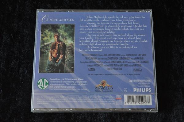 Grote foto of mice and men cdi video cd sealed spelcomputers games overige games