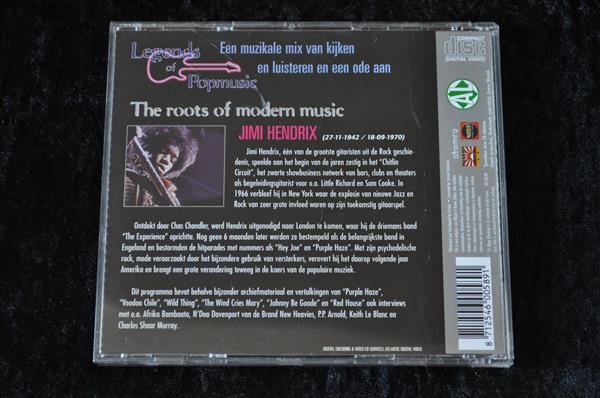 Grote foto legends of popmusic jimi hendrix cdi video cd spelcomputers games overige games