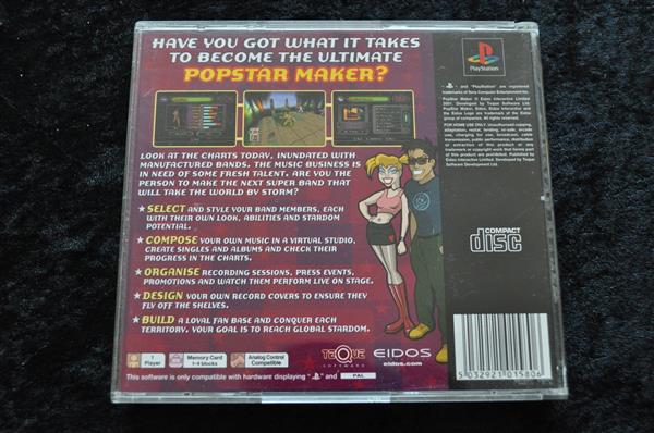 Grote foto popstar maker playstation 1 ps1 spelcomputers games overige playstation games