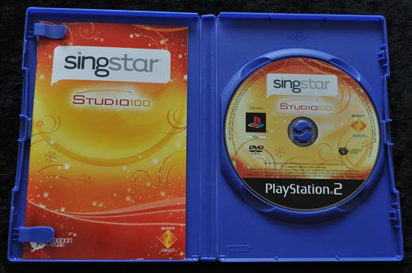 Grote foto singstar studio 100 playstation 2 ps2 spelcomputers games playstation 2